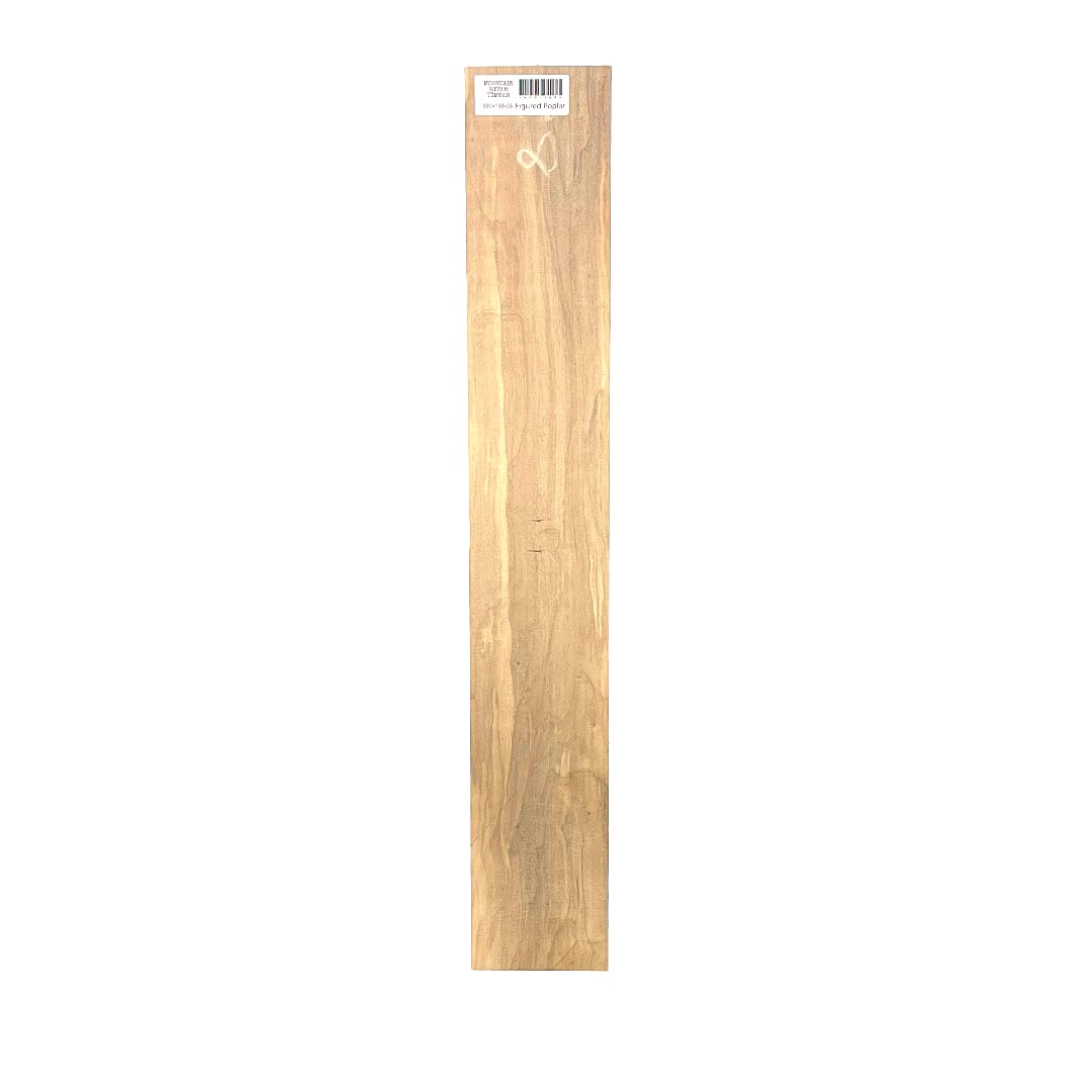 Figured Poplar, Board DAR, 880 X 138 X 28, , Front Side