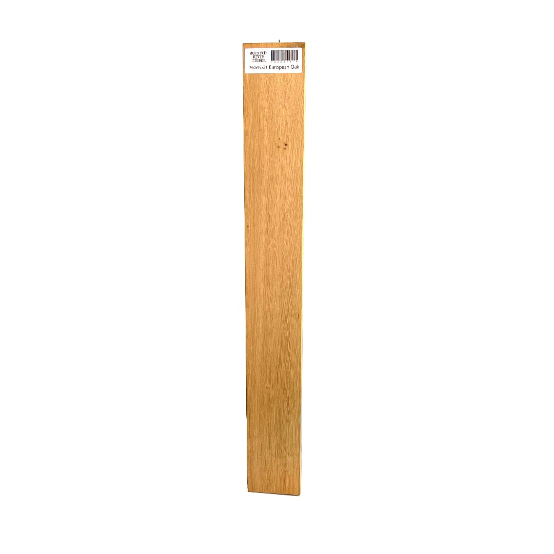 European Oak, Board DAR, 760 X 95 X 21, , Front Side