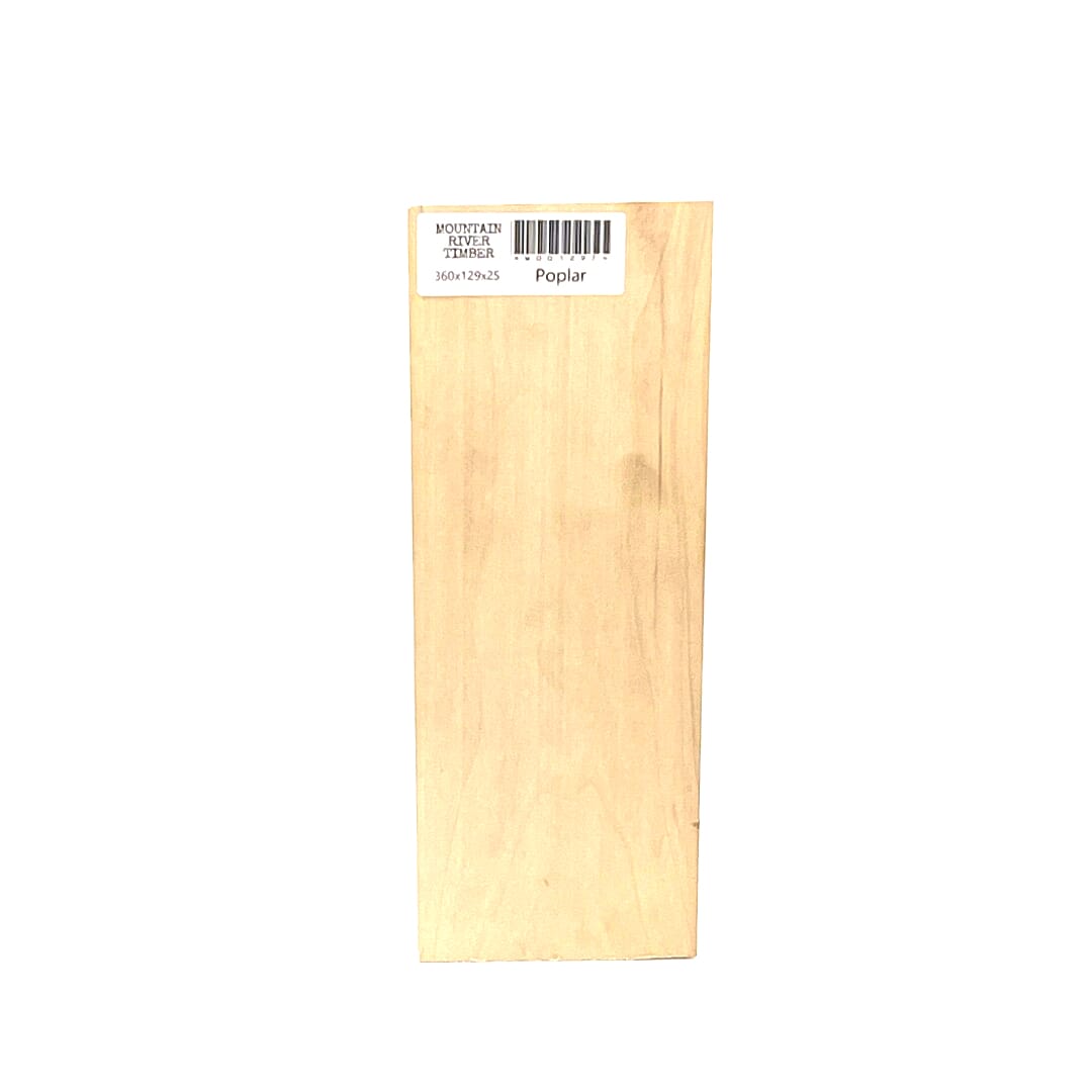 Poplar, Board DAR, 360 X 129 X 25, , Front Side