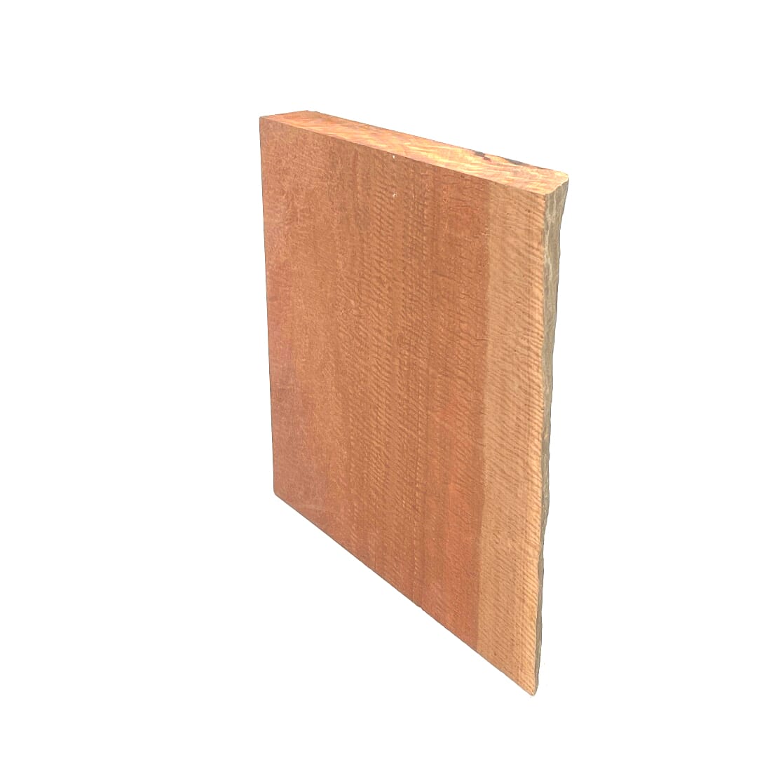 Highly Figured Redgum , Knife Handle Billet , 320 X 290 X 45, Carving , Back Side