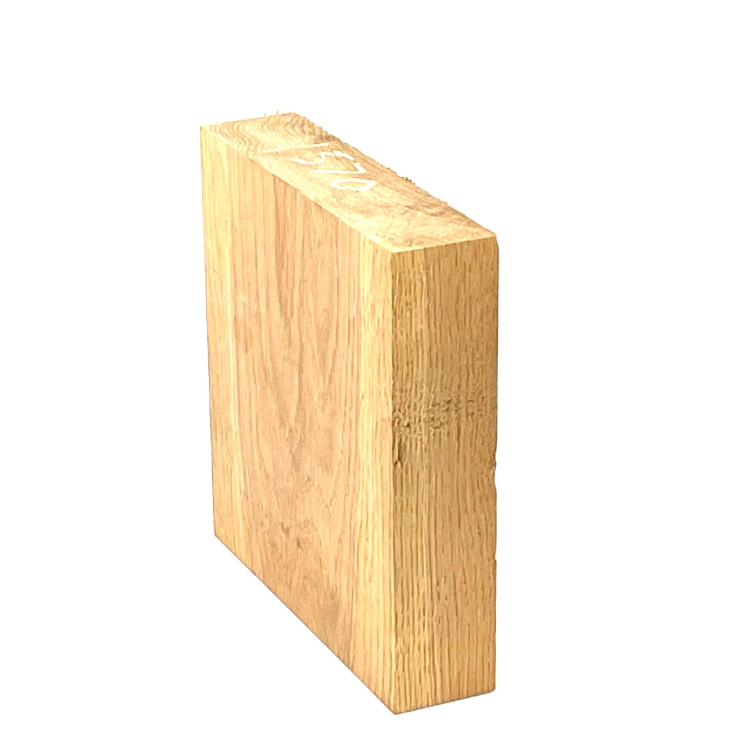 American White Oak, Bowl Blank, 195 X 200 X 46, , Back Side