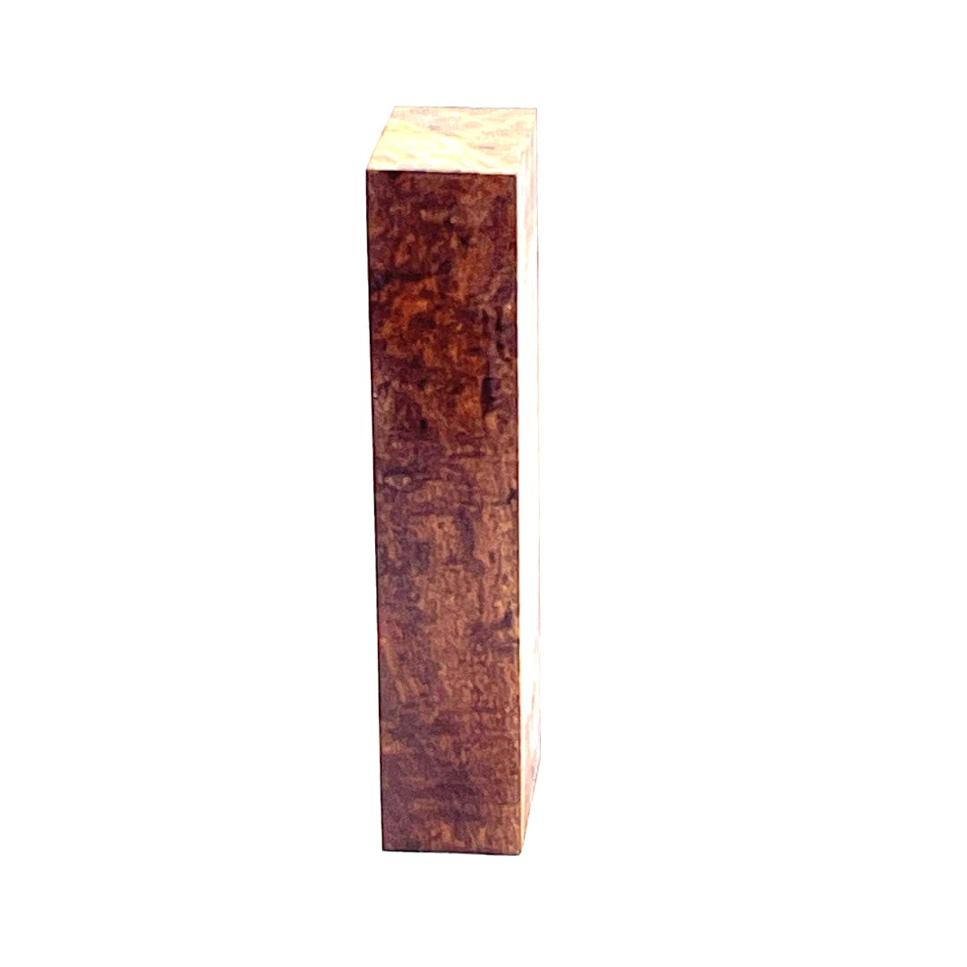 Figured Western Myall, Handle Block, 150 X 46 X 30, Carving , Back Side