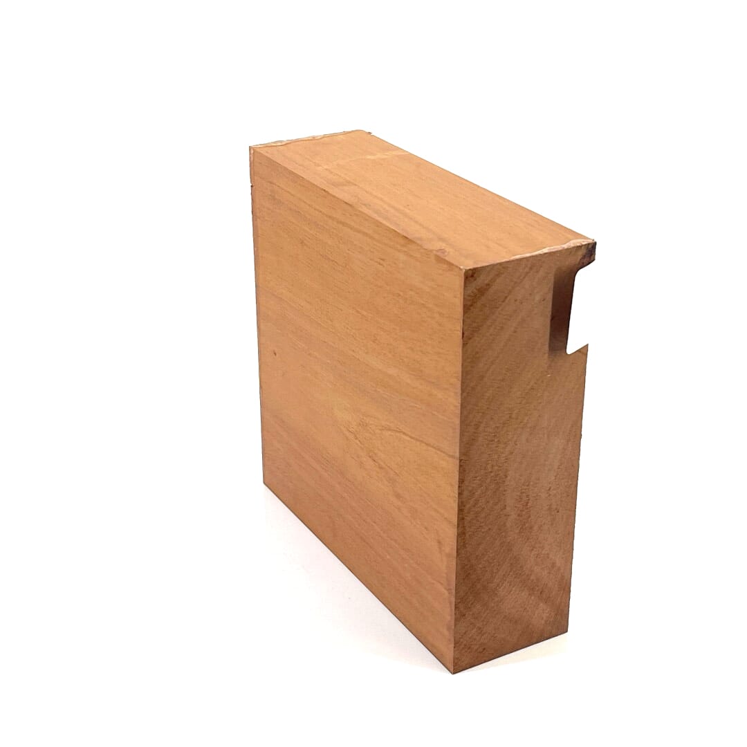 Mahogany, Bowl Blank, 190 X 186 X 62, , Back Side