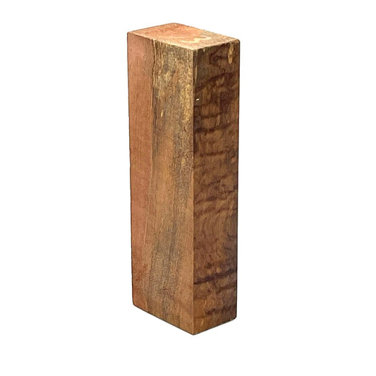 Figured Myrtle, Handle Block Stabilized , 150 X 50 X 30, Carving , Front Side