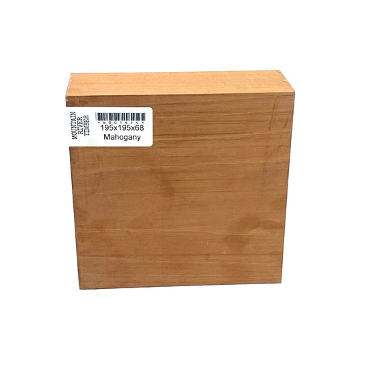Mahogany, Bowl Blank, 195 X 195 X 68, , Front Side