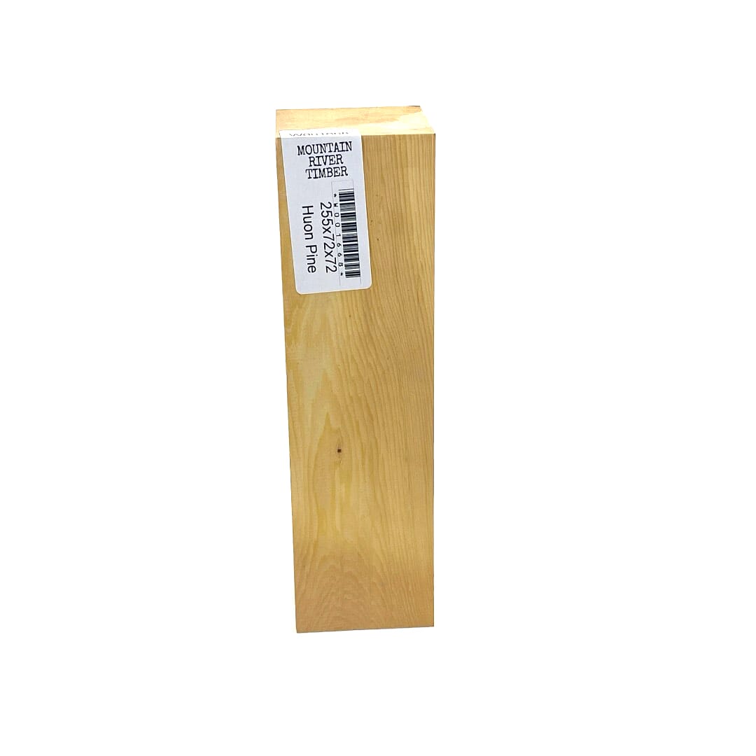 Huon Pine, Spindle Turning Blank, 255 X 72 X 72, Leg set, , Front Side