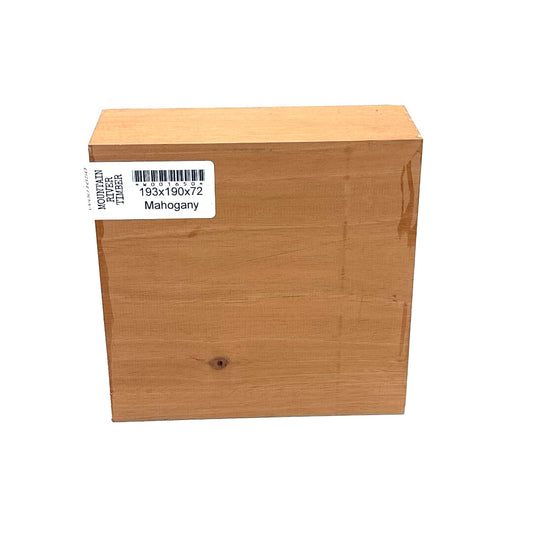 Mahogany, Bowl Blank, 193 X 190 X 72, , Front Side