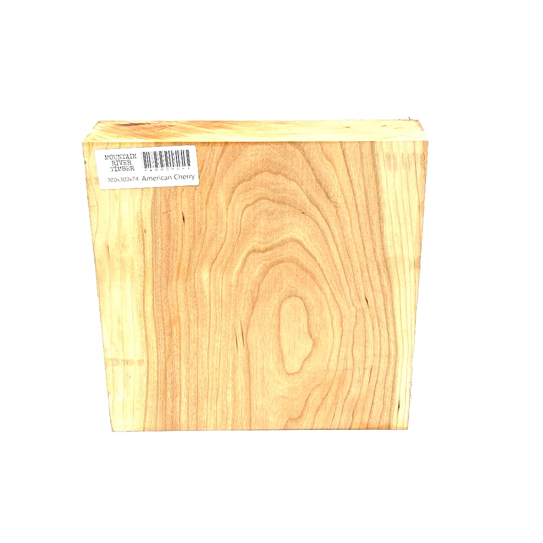 American Cherry, Bowl Blank, 300 X 300 X 74, , Front Side