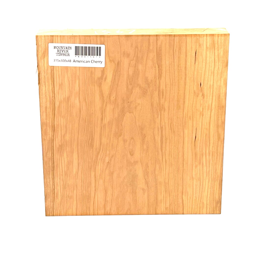 American Cherry, Bowl Blank, 315 X 300 X 48, , Front Side