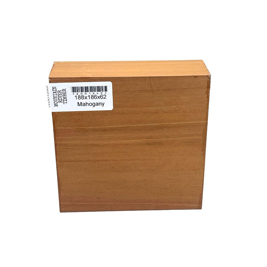 Mahogany, Bowl Blank, 188 X 186 X 62, , Front Side