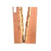 Figured Red Gum , River Board Sets , 520 X 300 X 35, Leg set, , Front Side