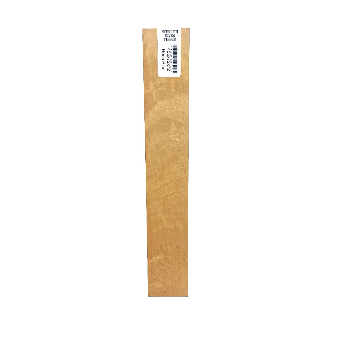 Huon Pine, Spindle Turning Blank, 455 X 72 X 72, Leg set, , Front Side