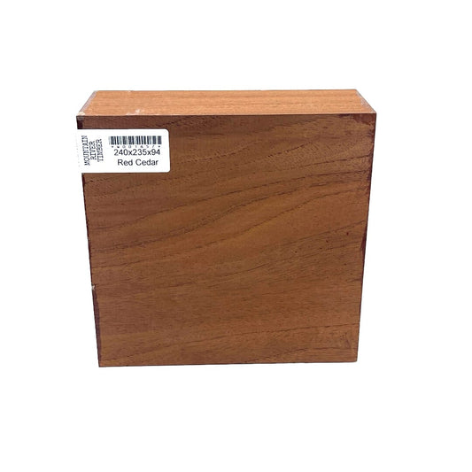 Red Cedar, Bowl Blank, 240 X 235 X 94, , Front Side