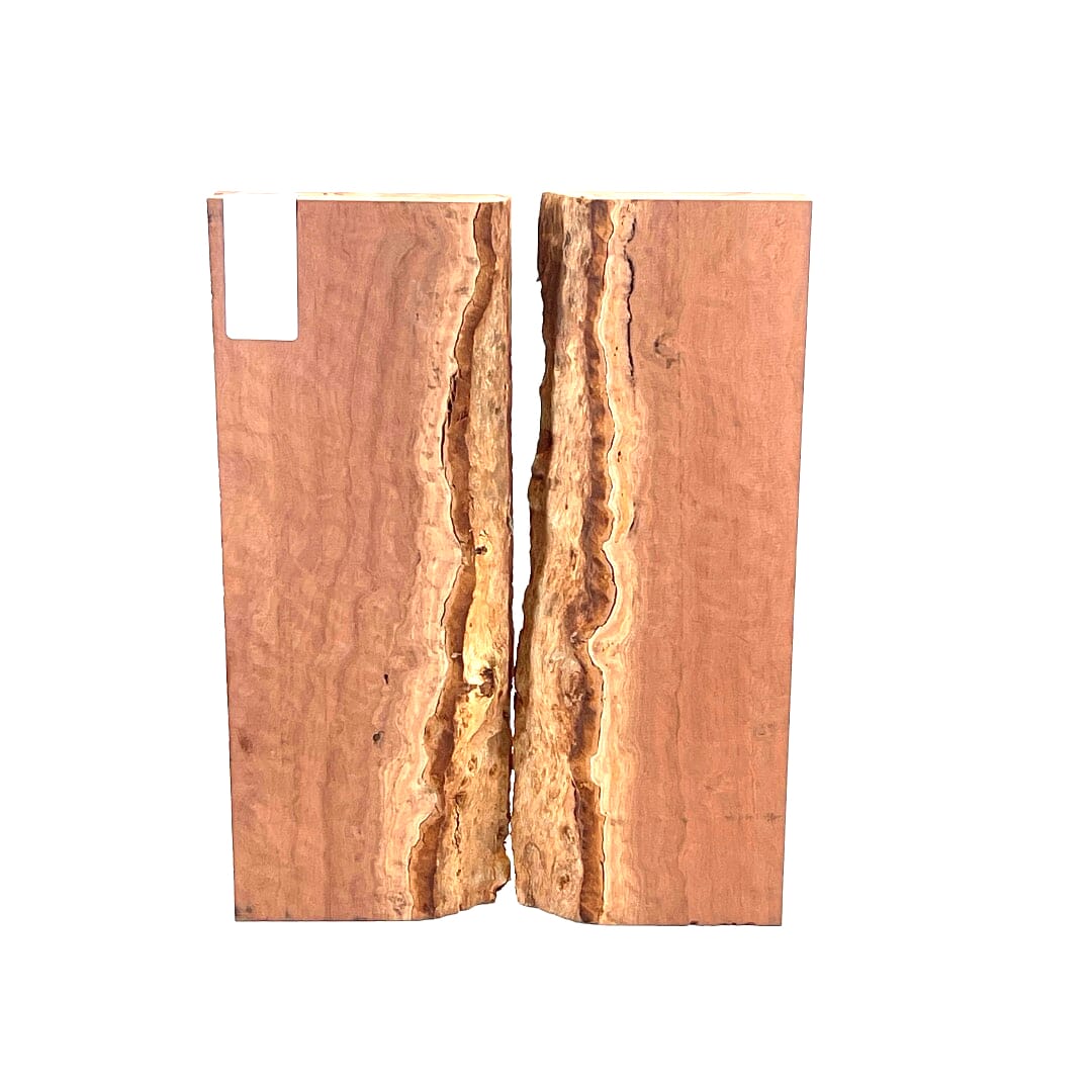 Figured Red Gum , River Board Sets , 400 X 300 X 33, Leg set, , Front Side