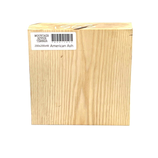 American Ash , Bowl Blank, 200 X 200 X 48, , Front Side