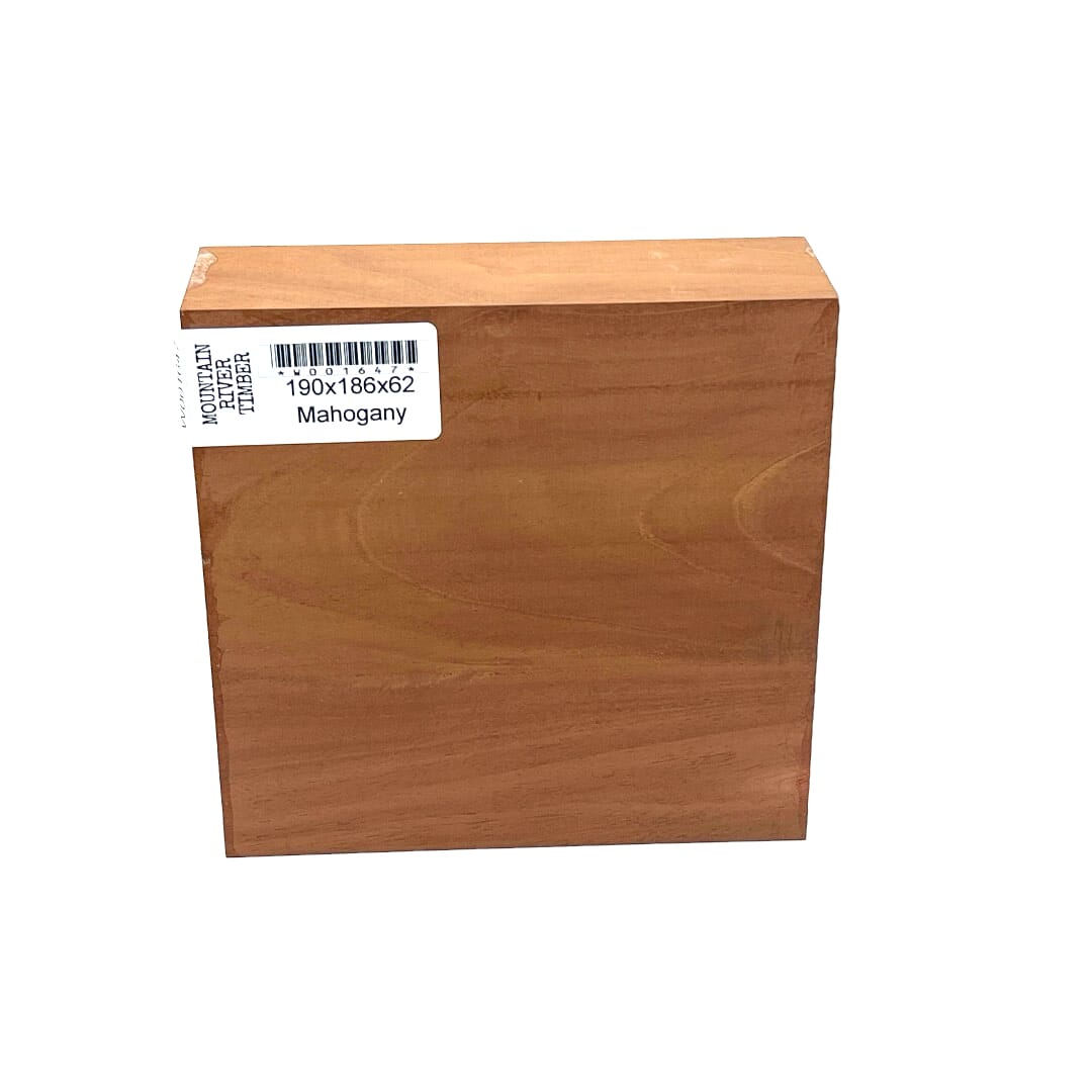 Mahogany, Bowl Blank, 190 X 186 X 62, , Front Side
