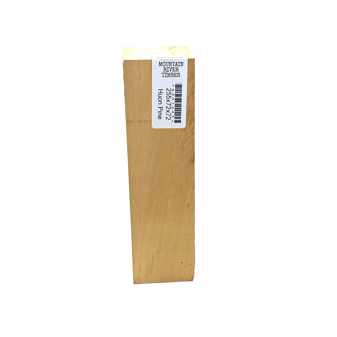 Huon Pine, Spindle Turning Blank, 255 X 72 X 72, Leg set, , Front Side