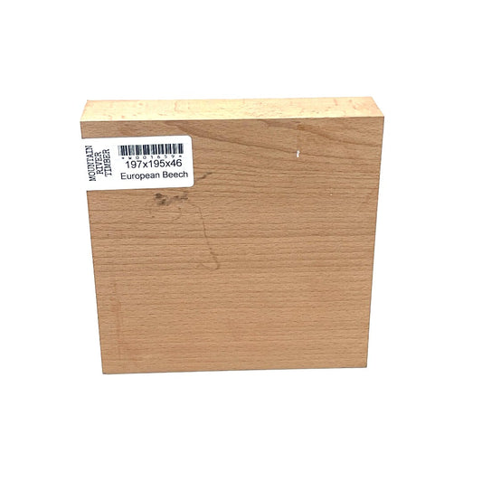 European Beech, Bowl Blank, 197 X 195 X 46, , Front Side