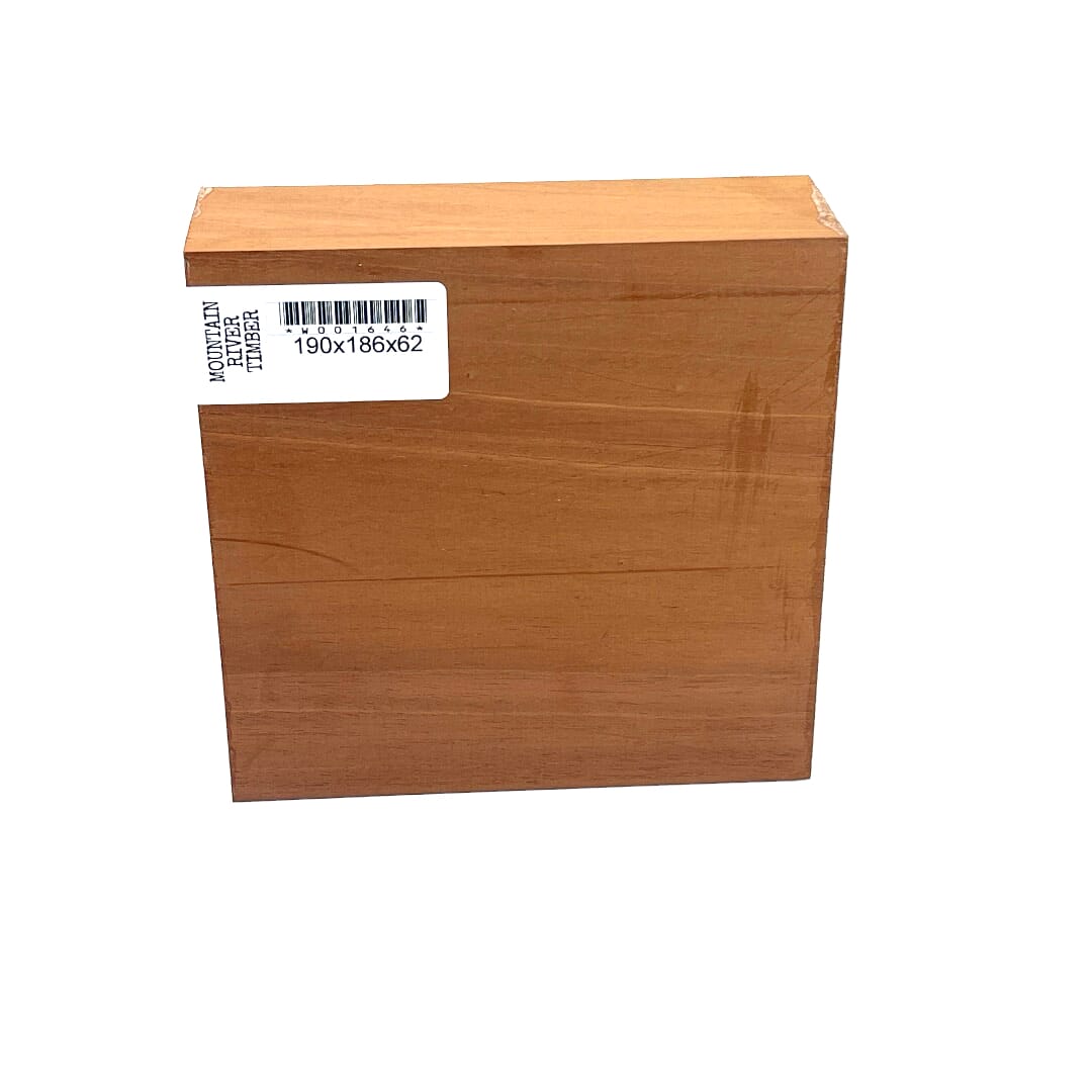 Mahogany, Bowl Blank, 190 X 186 X 62, , Front Side