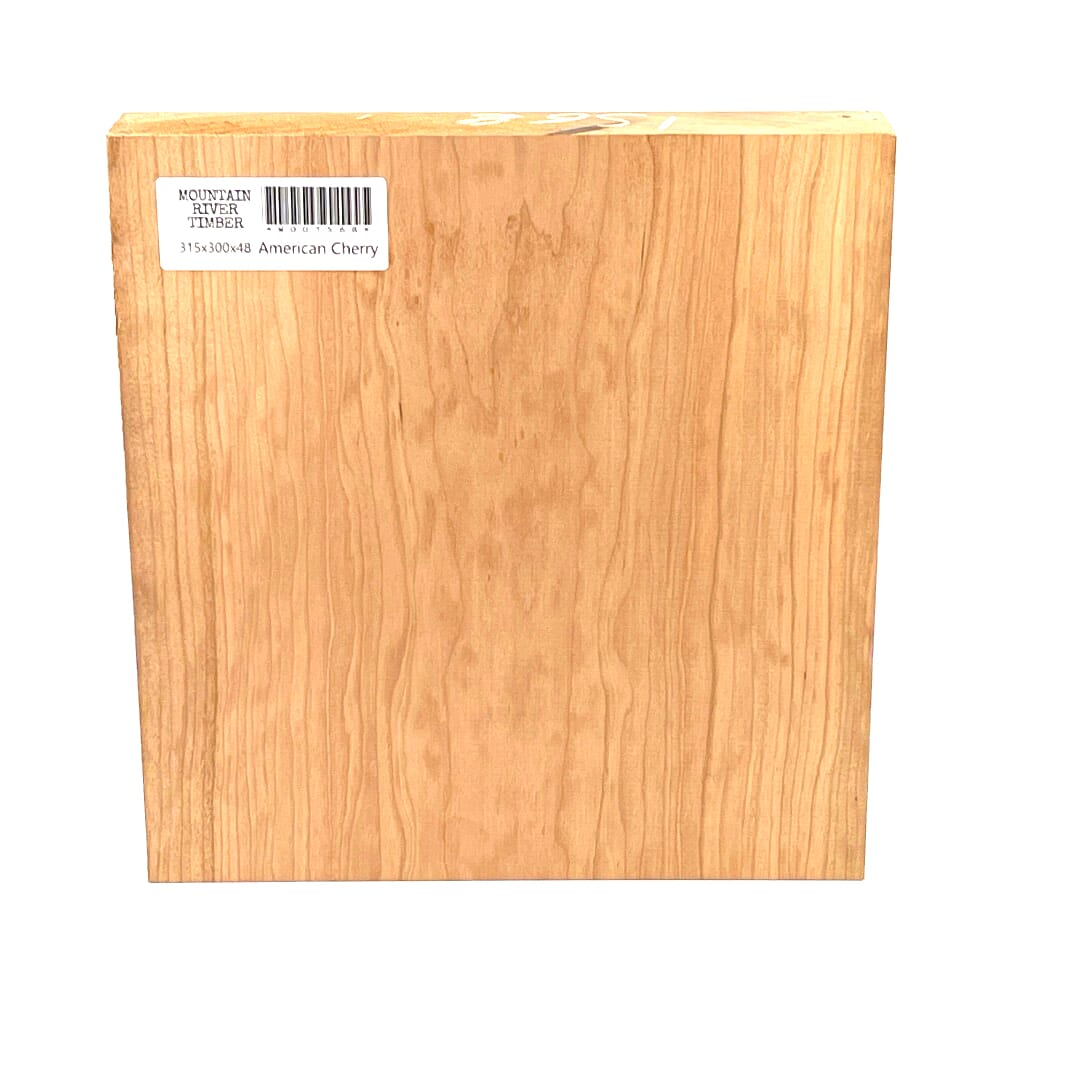 American Cherry, Bowl Blank, 315 X 300 X 48, , Front Side