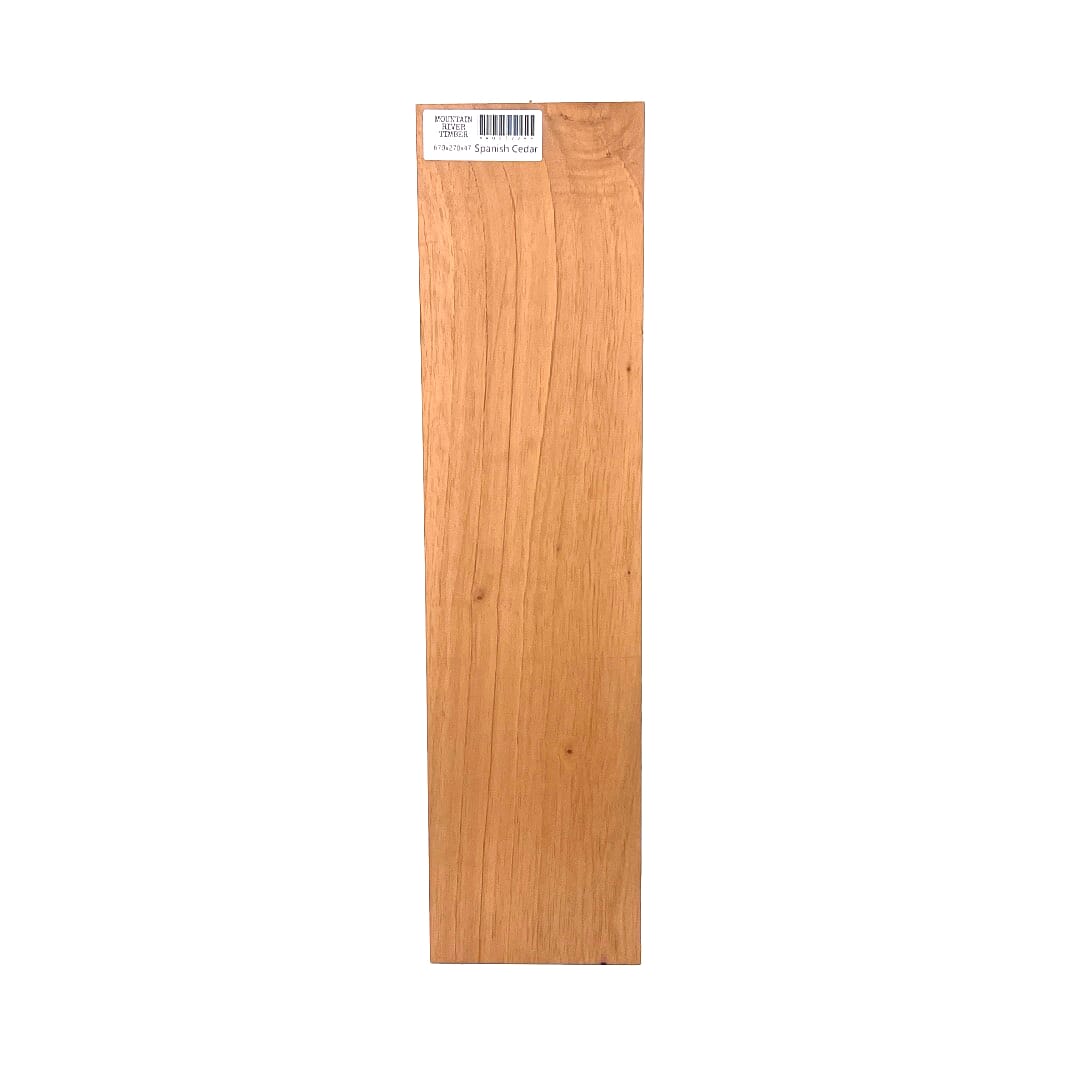 Spanish Cedar, Board DAR, 670 X 270 X 47, , Front Side