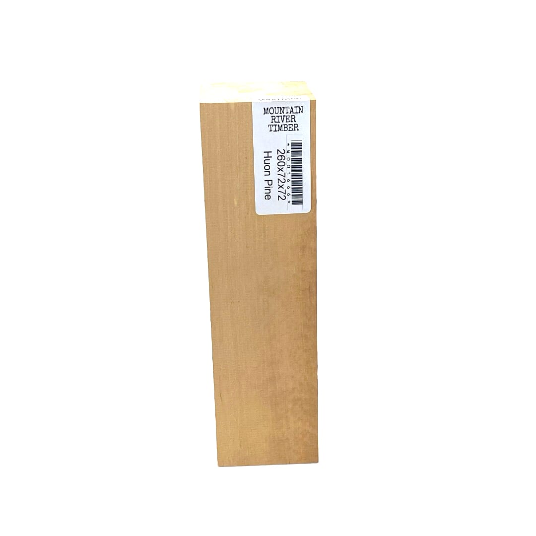 Huon Pine, Spindle Turning Blank, 260 X 72 X 72, Leg set, , Front Side