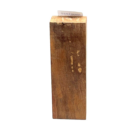 Figured Red Gum , Handle Block Stabilized , 150 X 50 X 30, Carving , Front Side