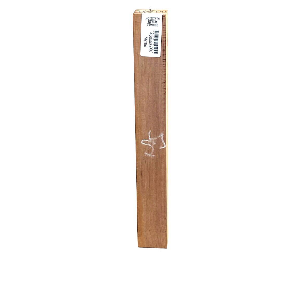 Myrtle, Spindle Turning Blank, 460 X 58 X 58, Leg set, , Front Side