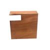 Mahogany, Bowl Blank, 180 X 185 X 62, , Front Side