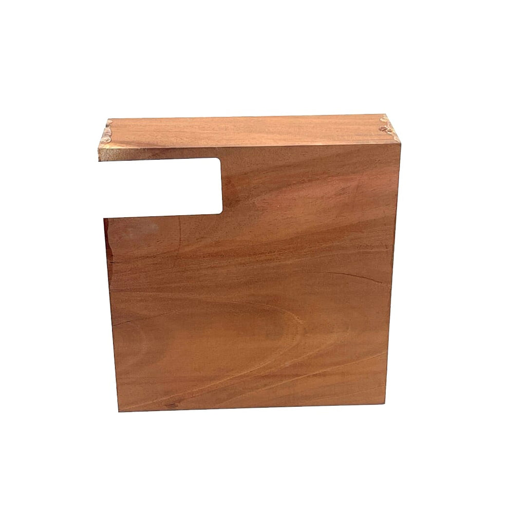 Mahogany, Bowl Blank, 180 X 185 X 62, , Front Side