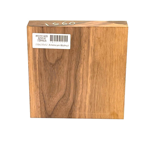 American Walnut, Bowl Blank, 230 X 230 X 52, , Front Side