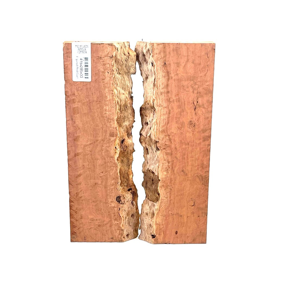 Figured Red Gum , River Board Sets , 415 X 285 X 33, Leg set, , Front Side