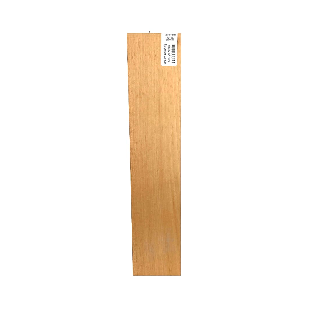 Spanish Cedar, Board DAR, 600 X 123 X 24, , Front Side