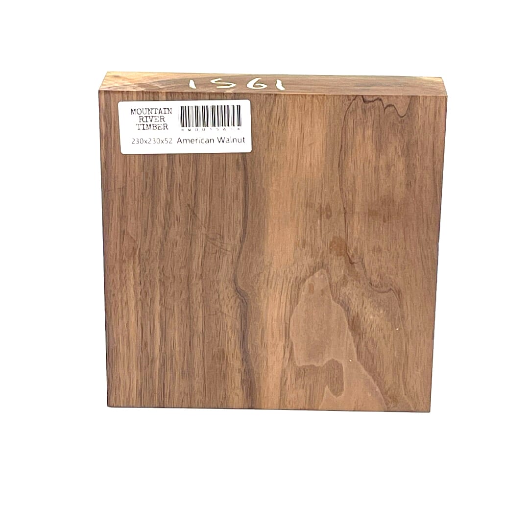 American Walnut, Bowl Blank, 230 X 230 X 52, , Front Side