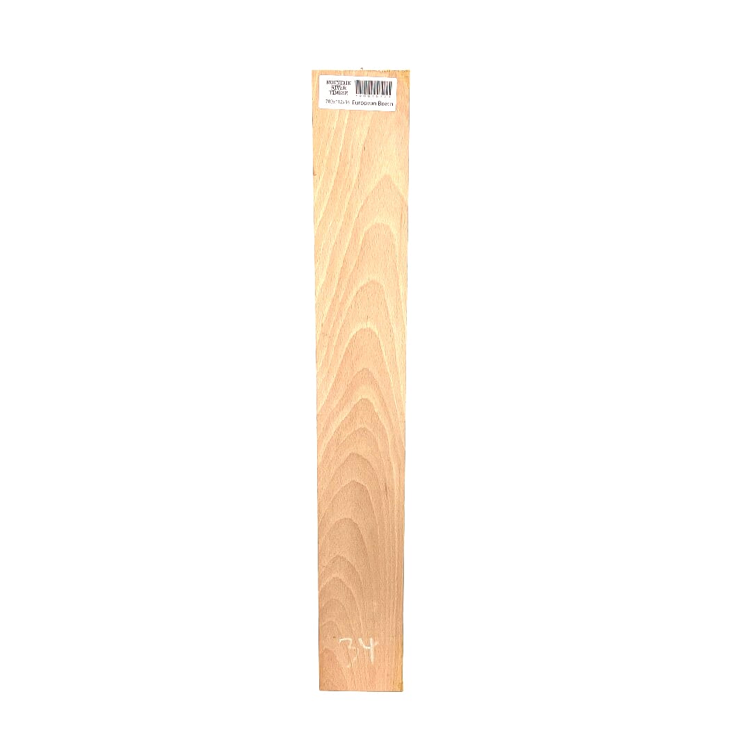 European Beech, Board DAR, 780 X 112 X 34, , Front Side