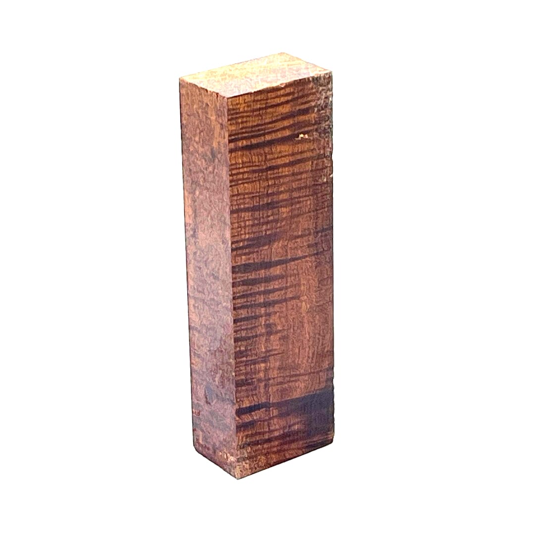 Figured Western Myall, Handle Block, 150 X 46 X 30, Carving , Left Side