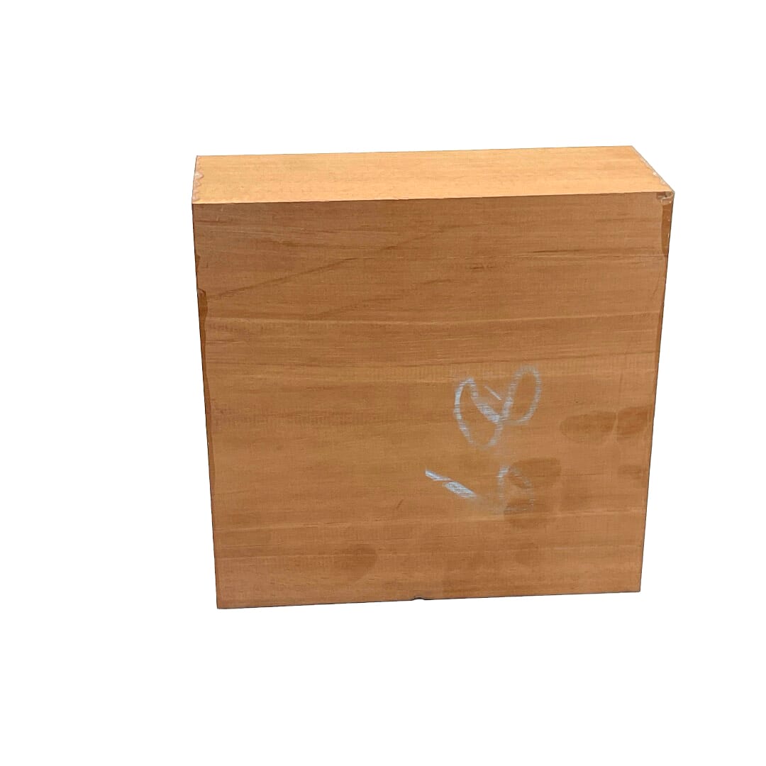 Mahogany, Bowl Blank, 195 X 195 X 68, , Left Side