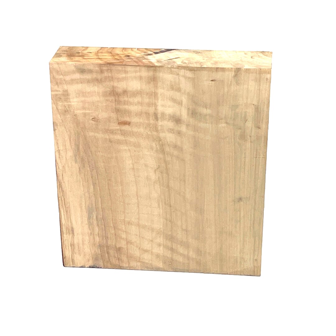 Figured Poplar, Bowl Blank, 265 X 250 X 63, , Left Side