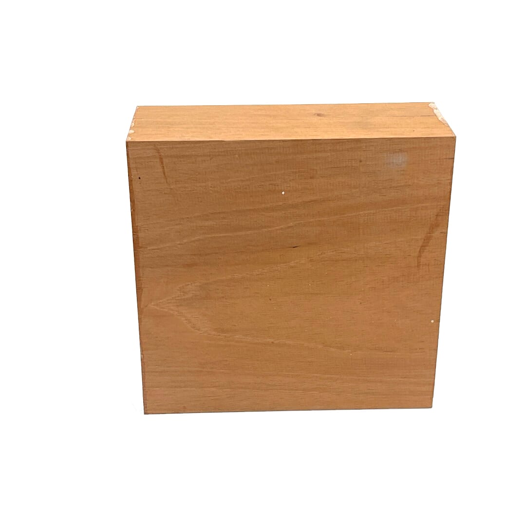 Mahogany, Bowl Blank, 195 X 192 X 72, , Left Side