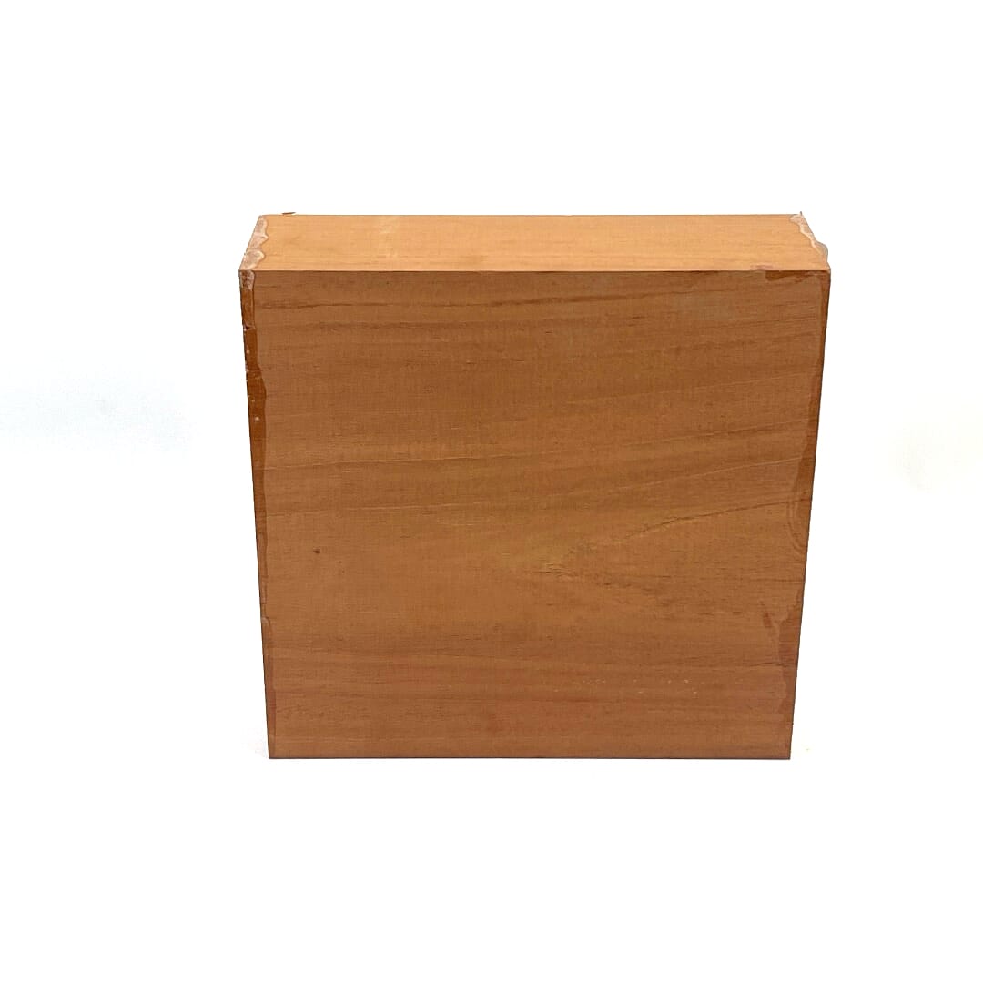 Mahogany, Bowl Blank, 190 X 186 X 62, , Left Side