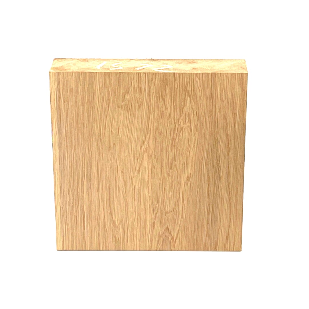 American White Oak, Bowl Blank, 195 X 195 X 45, , Left Side