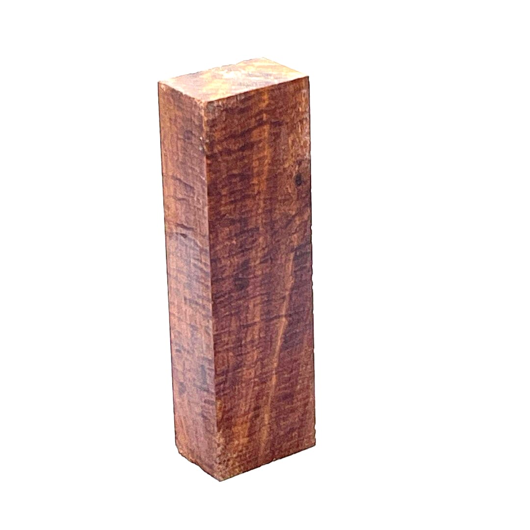 Figured Western Myall, Handle Block, 150 X 48 X 30, Carving , Left Side