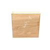 American White Oak, Bowl Blank, 185 X 180 X 45, , Left Side