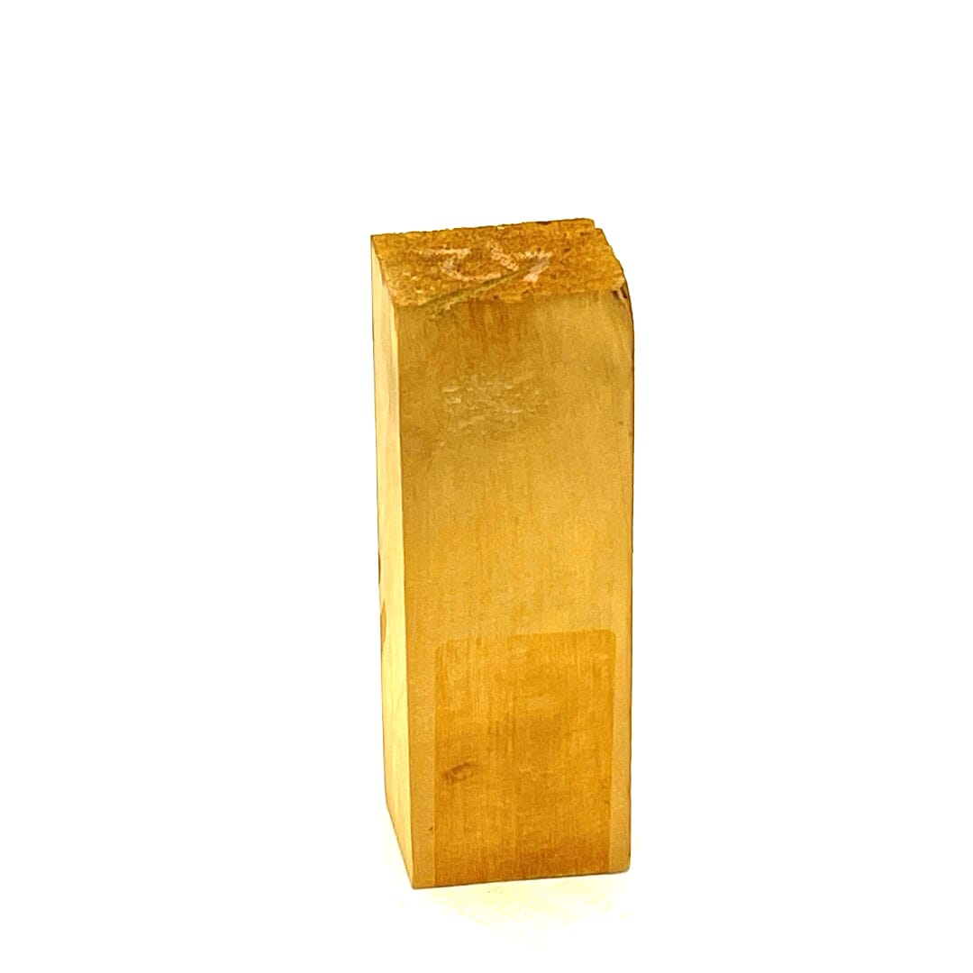 Figured Huon Pine, Handle Block Stabilized , 128 X 45 X 37, Carving , Left Side