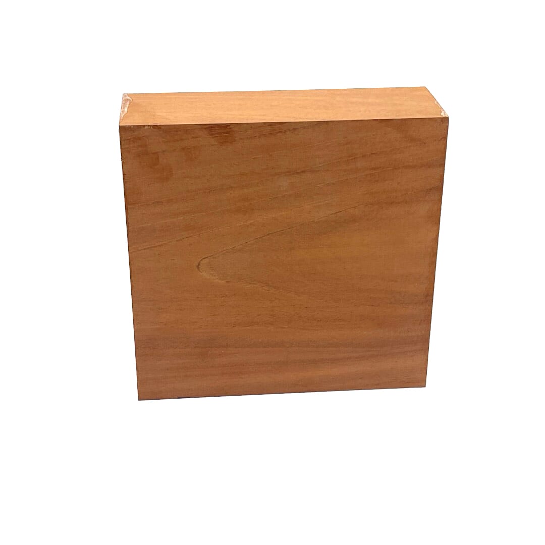 Mahogany, Bowl Blank, 190 X 186 X 62, , Left Side