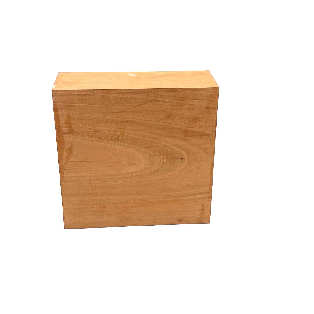 Mahogany, Bowl Blank, 195 X 192 X 73, , Left Side