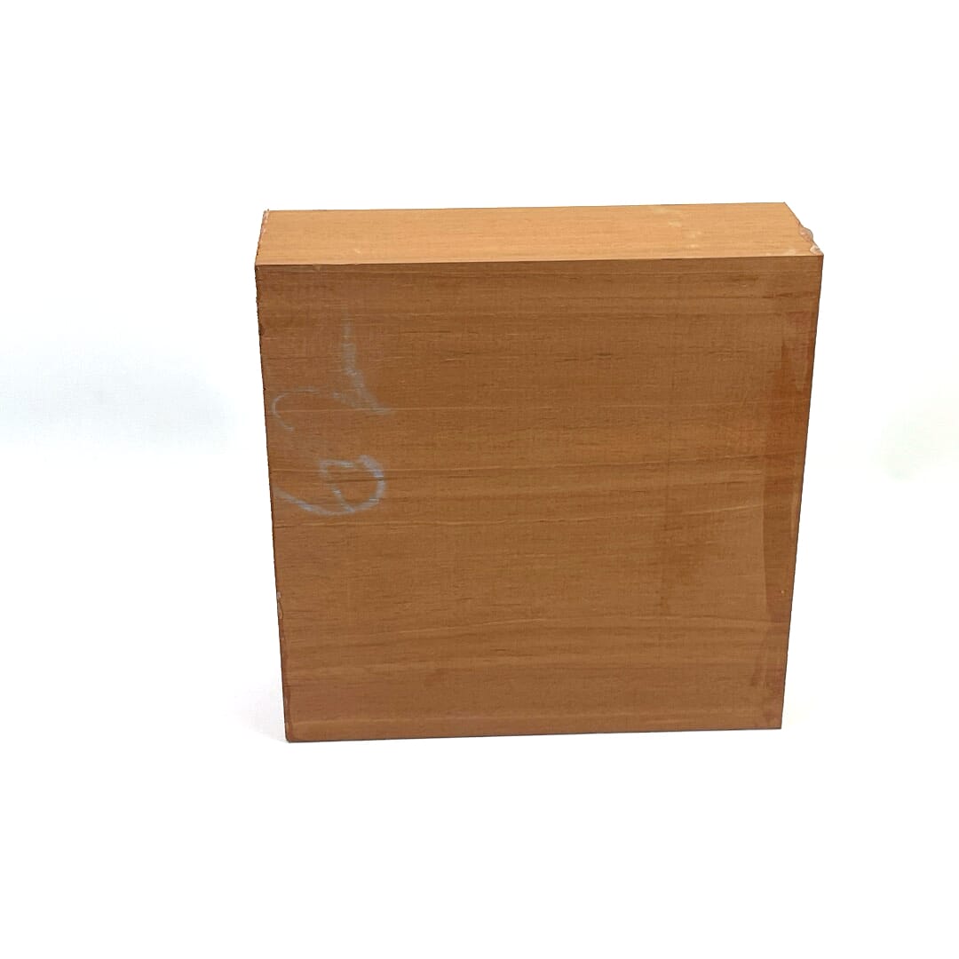 Mahogany, Bowl Blank, 188 X 186 X 62, , Left Side