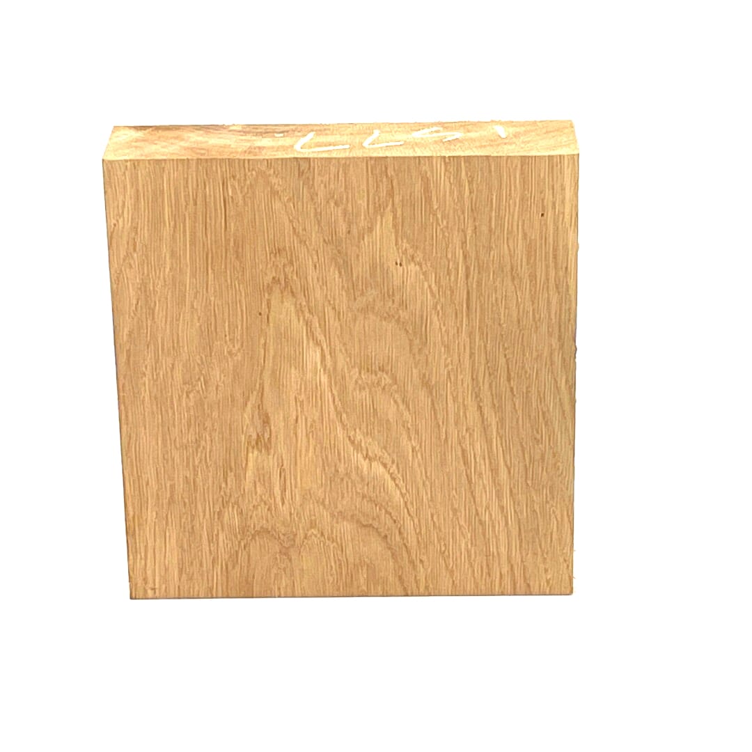 American White Oak, Bowl Blank, 190 X 195 X 46, , Left Side
