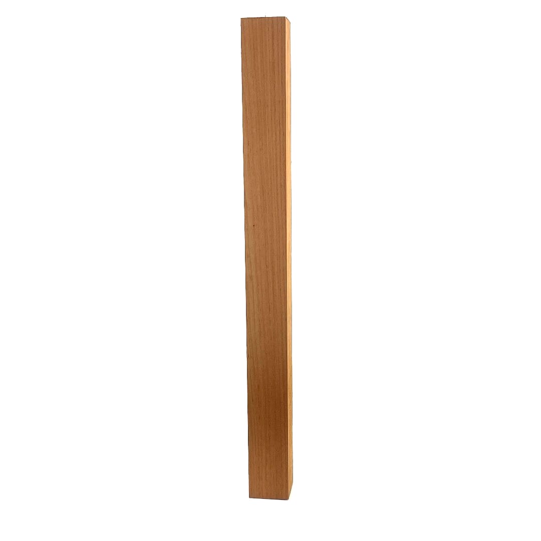 Red Cedar, Spindle Turning Blank, 830 X 72 X 72, Leg set, , Left Side