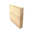 American Ash , Bowl Blank, 270 X 265 X 48, , Back Side